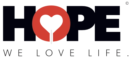 HOPE Benefiet — we love life
